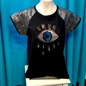 Sequin tee shirt